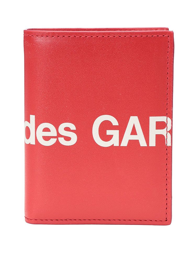 comme des garcons コムデギャルソン ロゴプリント 二つ折り財布 HUGE LOGO
