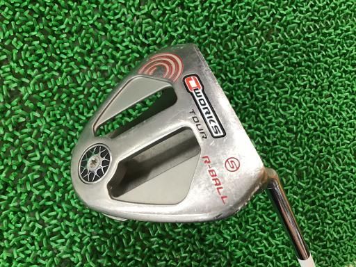 Callaway - オデッセイ Rボール 34インチ  中古 オデッセイ オー ワーク ツアー レッド パター R-BALL S O WORKS