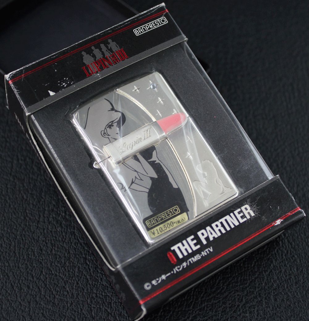 zippo 不二子 ザ・パートナー 立体メタル 口紅 2006年製 zippo 不二子 ザ・パートナー 立体メタル 口紅 2006年製 ②