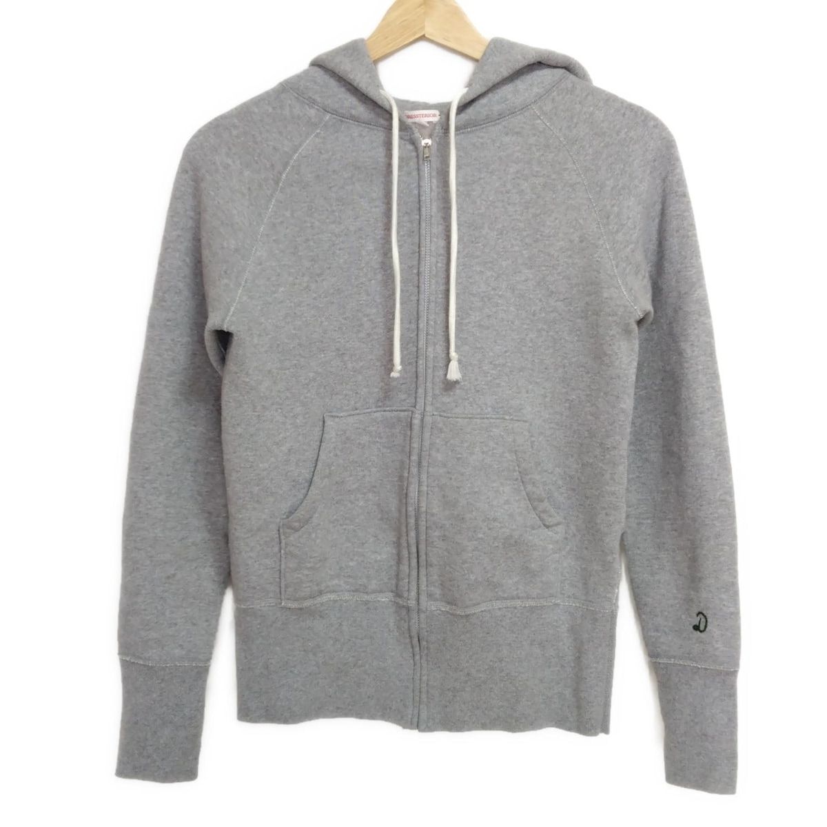 ドレステリア　パーカー新品　サイズ2 DRESSTERIOR パーカー デキシー吊裏毛ジップアップパーカ