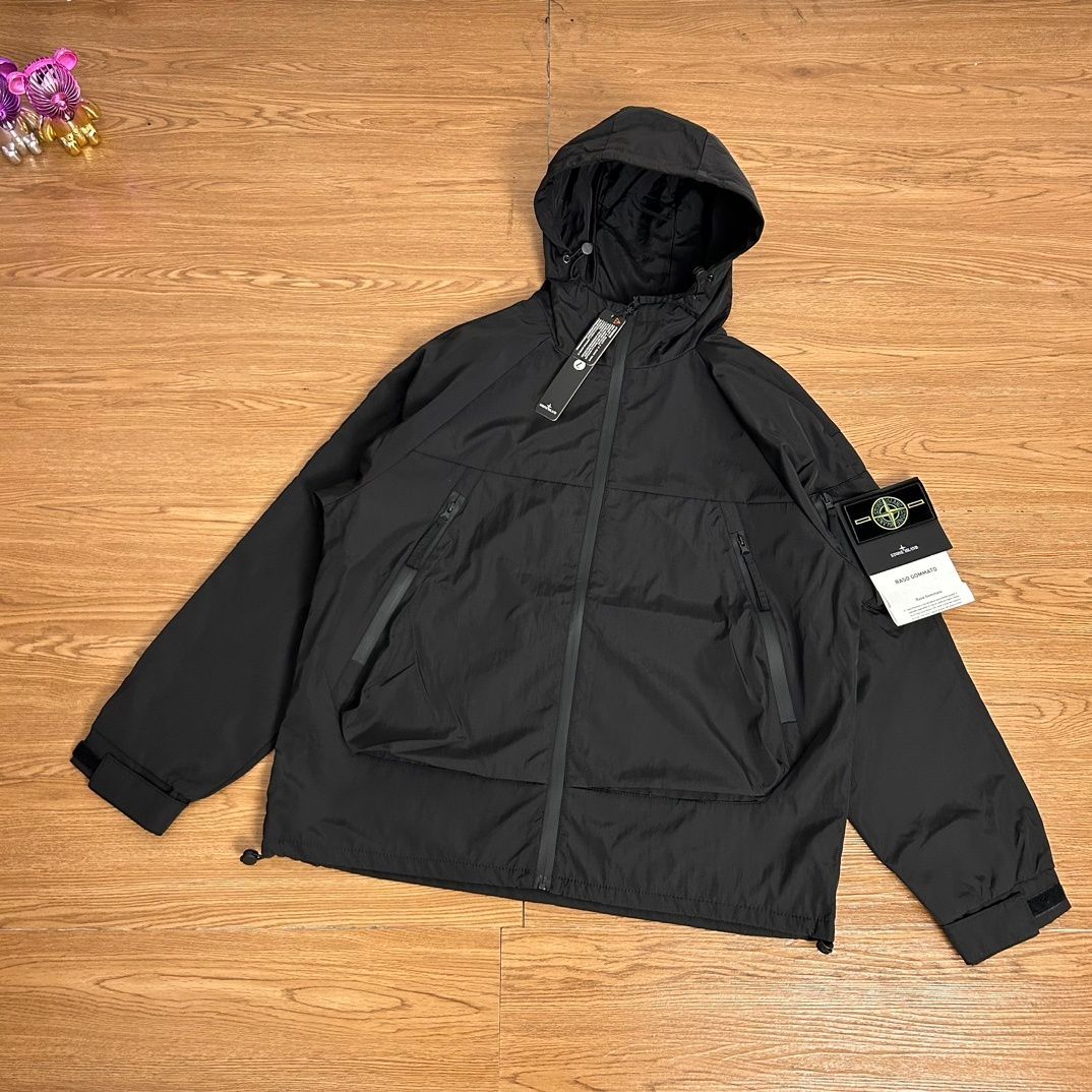 新品 Stone island 23ss ストーンアイランド ウィンドブレーカー アウトドア ジャケット男女兼用