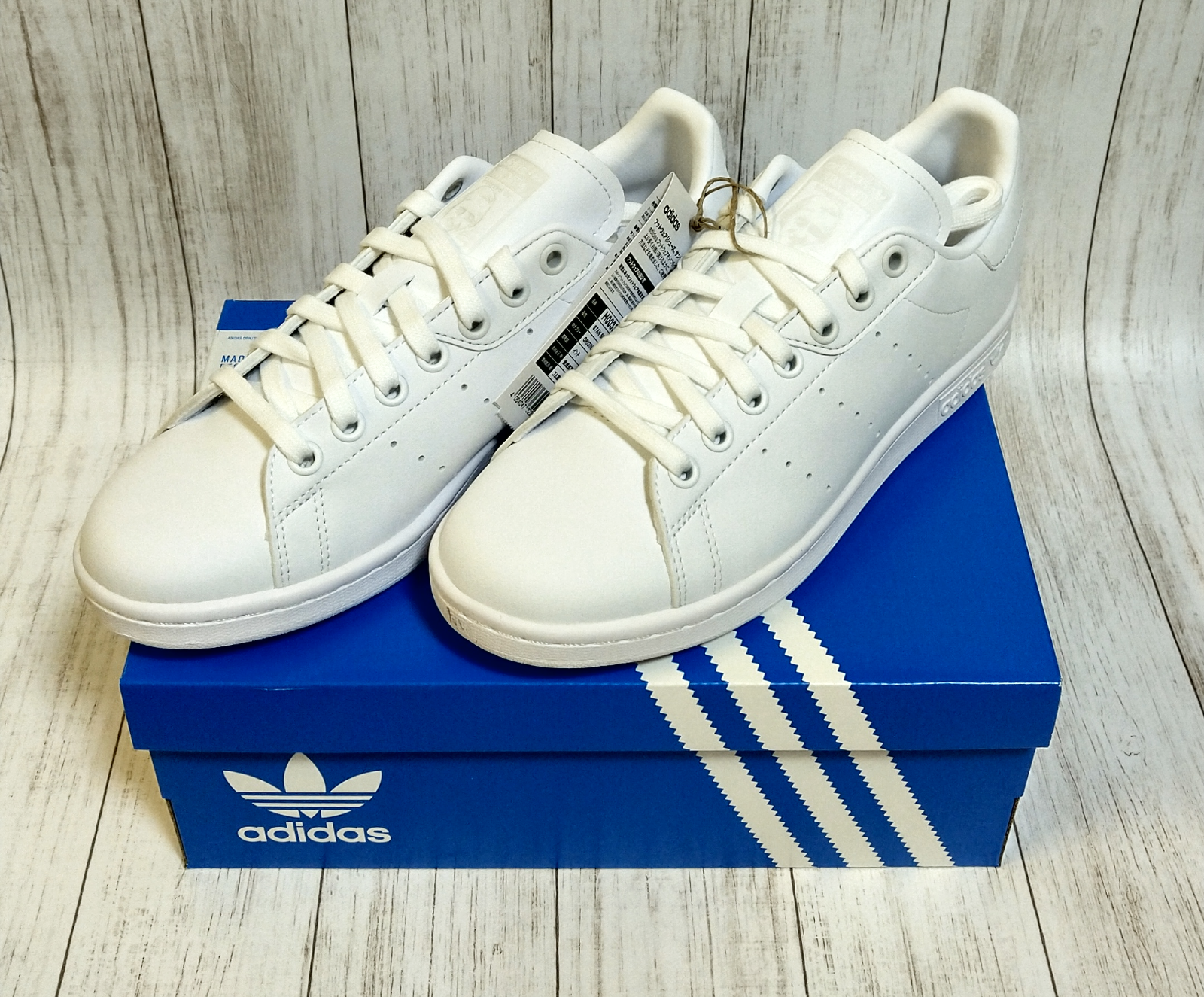 正規通販 adidas STAN SMITH アディダススタンスミス ホワイト 24cm