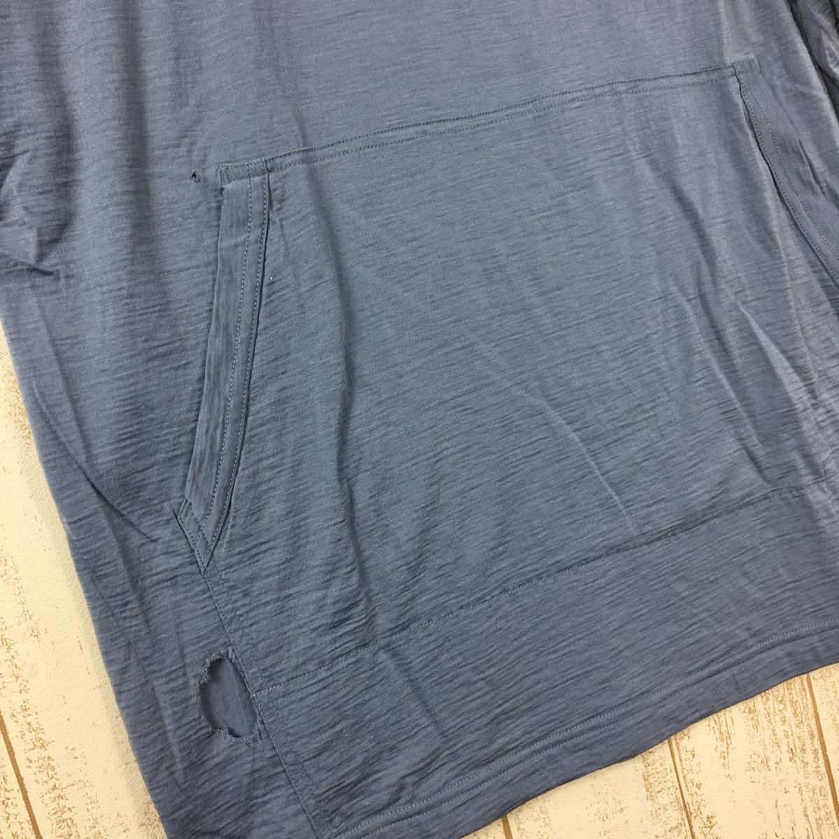 UNISEX M 山と道 100% メリノ ライト カンガルー ポケット Tシャツ 100 