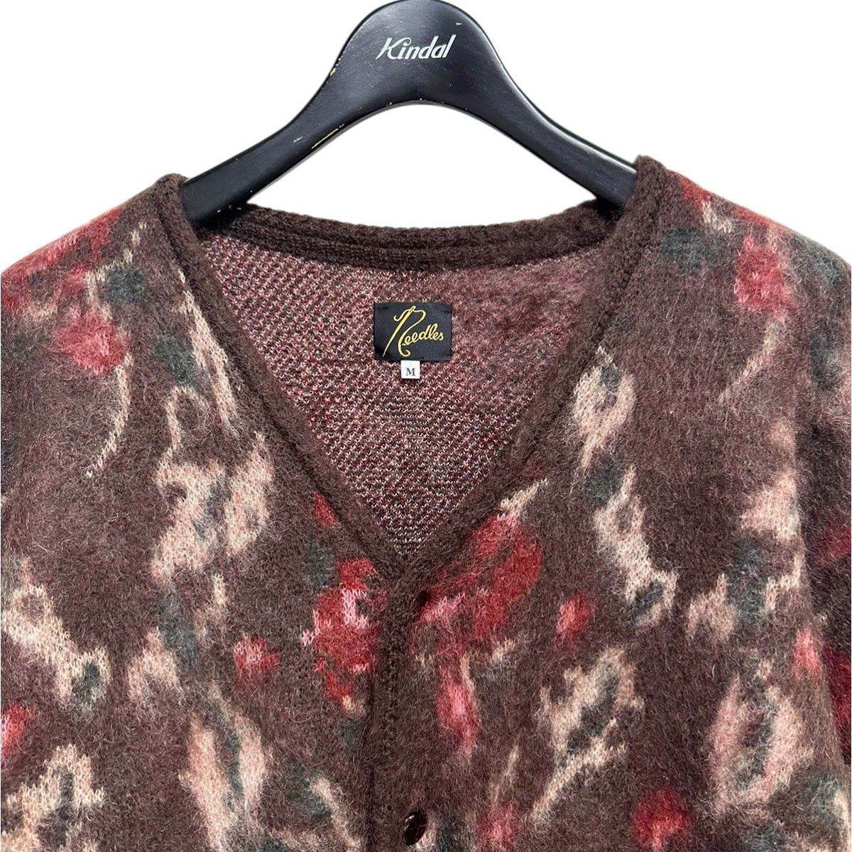 NeedlesMohair Cardigan - Rose モヘヤカーディガンローズ