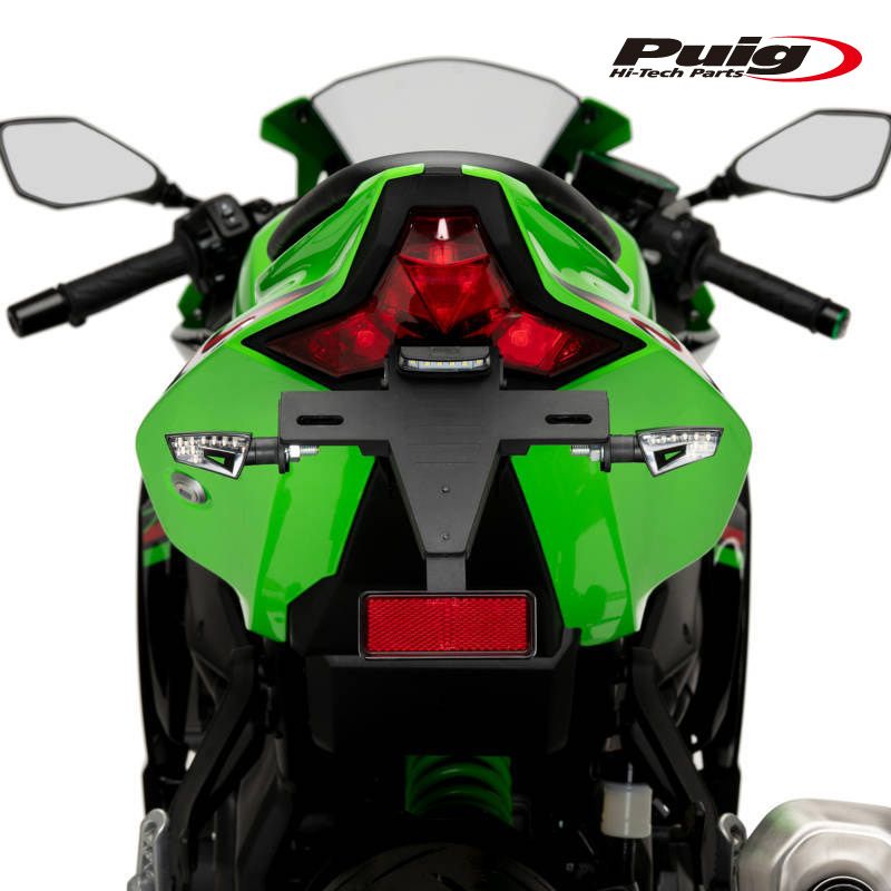 Puig 21836N LICENSE SUPPORTS Kawasaki ZX-4R NINJA (24-25) ZX-4RR