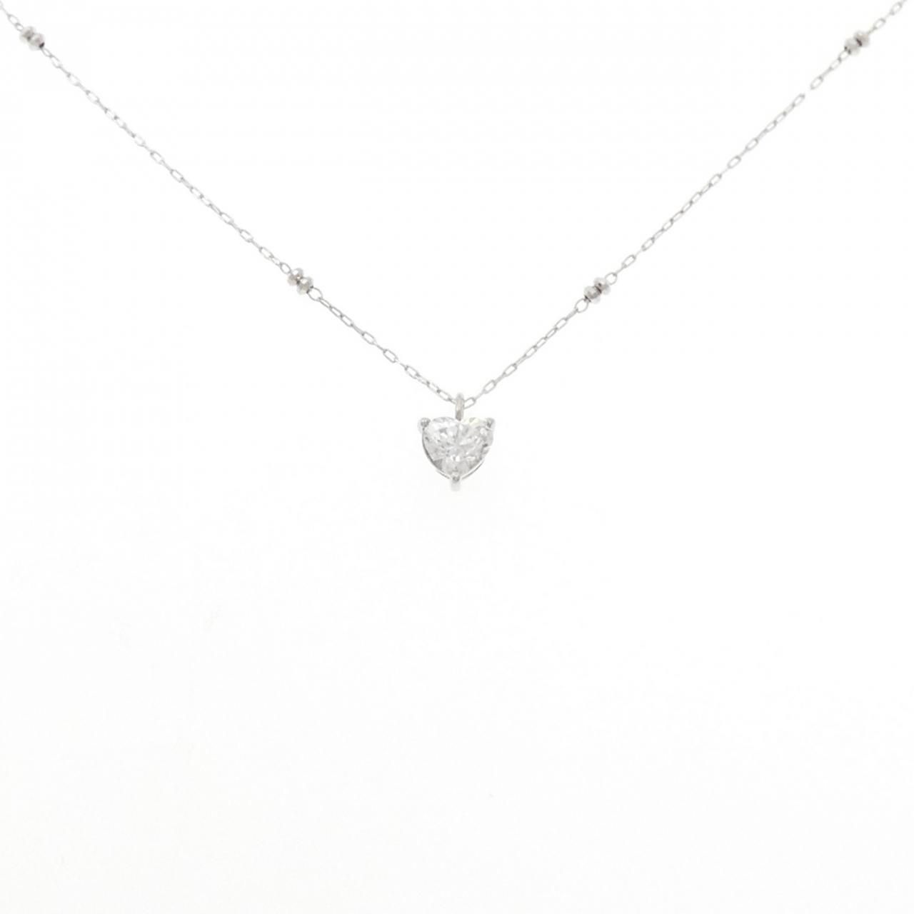 Pt850　ダイヤモンド0.30ct　ラインネックレス 楽天市場】ダイヤモンド ライン ネックレス プラチナ 0.3ct 天然