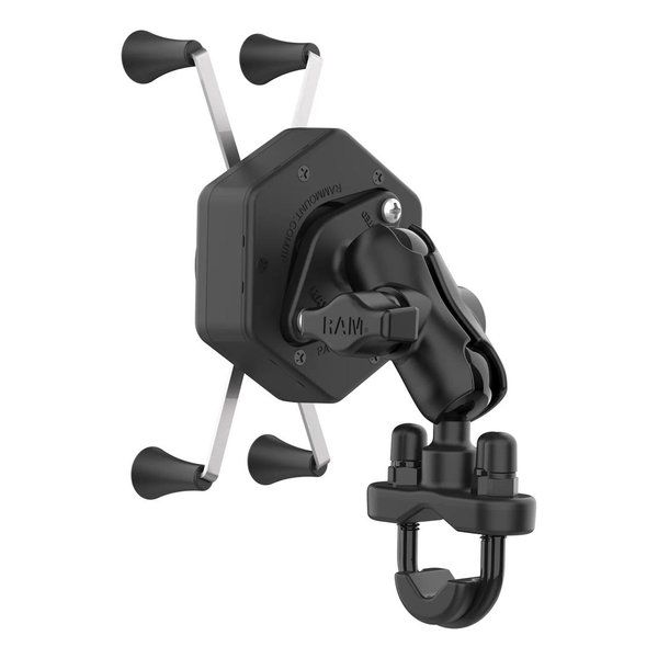 にゃんにゃんグリップ バイク用 汎用八角グリップ ネコ柄 貫通式