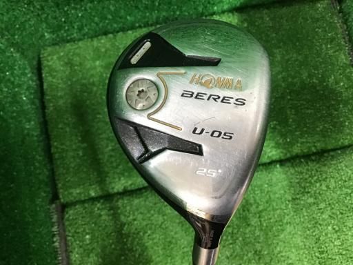 本間ゴルフ BERES U-05 25° ユーティリティ UT 2S ARMRQ∞ 48 フレックスR メンズ 男性用 右利き 右用 Cランク ゴルフクラブ
