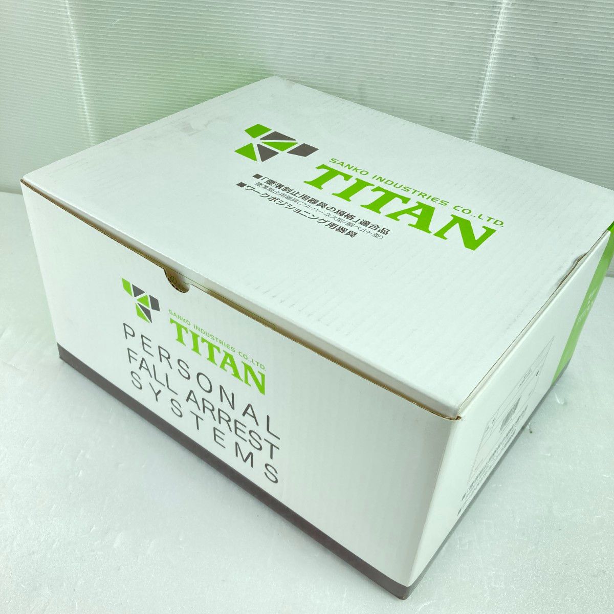 る　30個 TITAN タイタン 3Dハーネス Lサイズ 墜落制止用器具 新規格品 EH3DN-10A-L