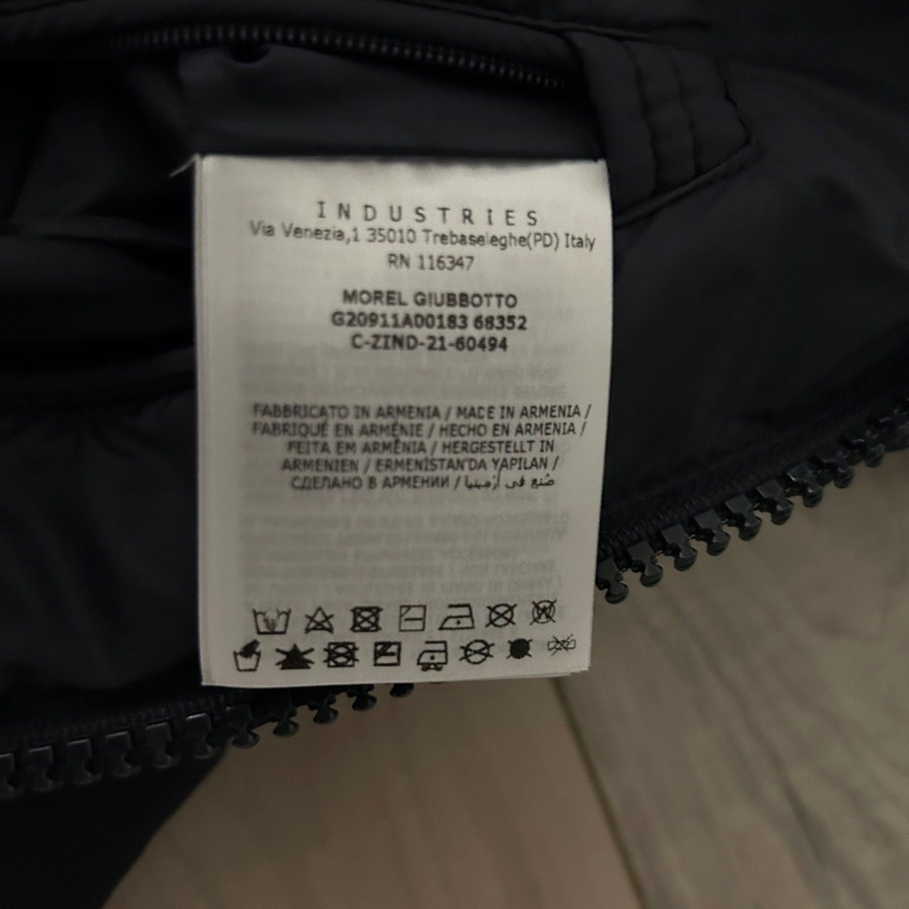 は MONCLER モンクレールMORELネイビーサイズ12021〜2022秋冬