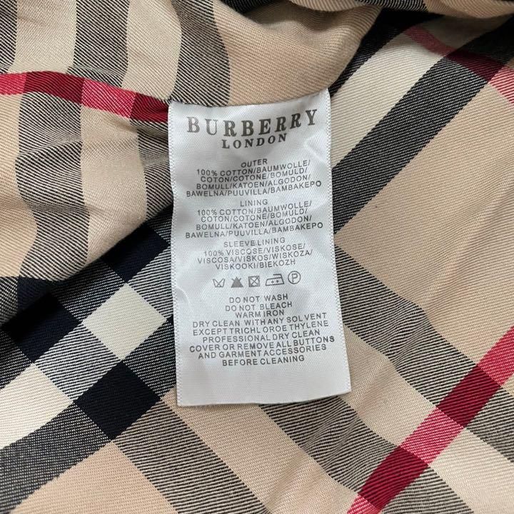 BURBERRY バーバリー トレンチコート アウター チェック ロング