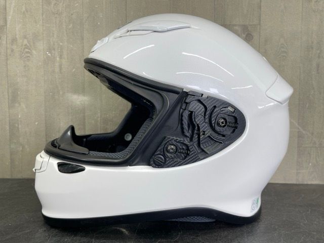 HONDA SHOEI Z-7 ヘルメット シールド無し 【中古】 ホンダ ショウエイ ショーエイ Sサイズ 55cm ホワイト バイク用品/65939