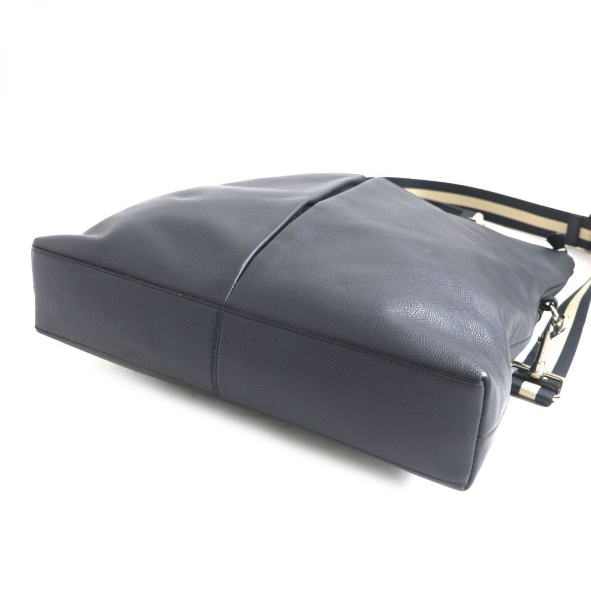 極美品▽COACH コーチ F54759 フィールド フォルドオーバー ロゴ刻印 