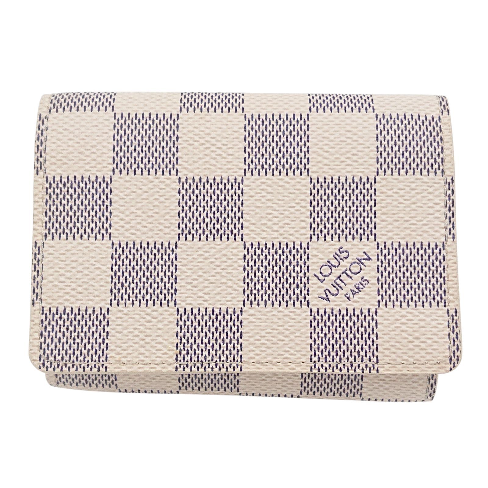 ルイ ヴィトン アズール 名刺入れ LOUIS VUITTON ダミエ・アズール