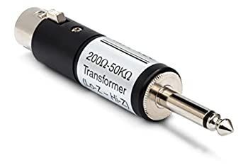 【】 Hosa MIT-435 モノラルフォンオス-XLRメス インピーダンス変換器
