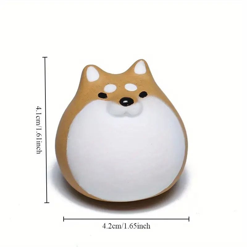 幸運を呼ぶ犬の置物 犬 柴犬 置物 オブジェ 幸運 長寿 縁起物 魔除け 厄除