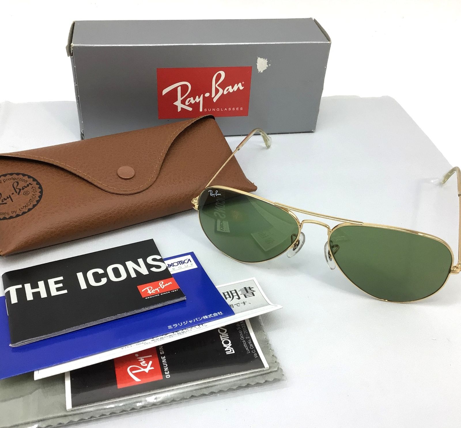 Ray-Ban AVIATOR RB3025 サングラス ケース付き 8042 【正規品】Ray-Ban レイバン サングラス RB3025 AVIATOR