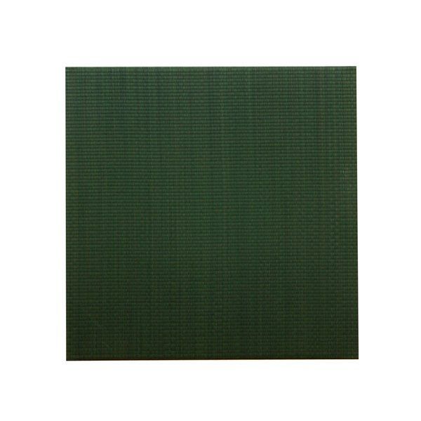 純国産 置き畳 約ユニット畳 約無地 カラー シンプル プラード ダークグリーン 約70×70cm×1.7cm 単品 代引不可