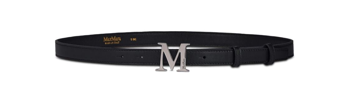 韓国 Mサイズ MAX MARA マックスマーラ レディース ブラック ベルト MCLASSIC20003-0