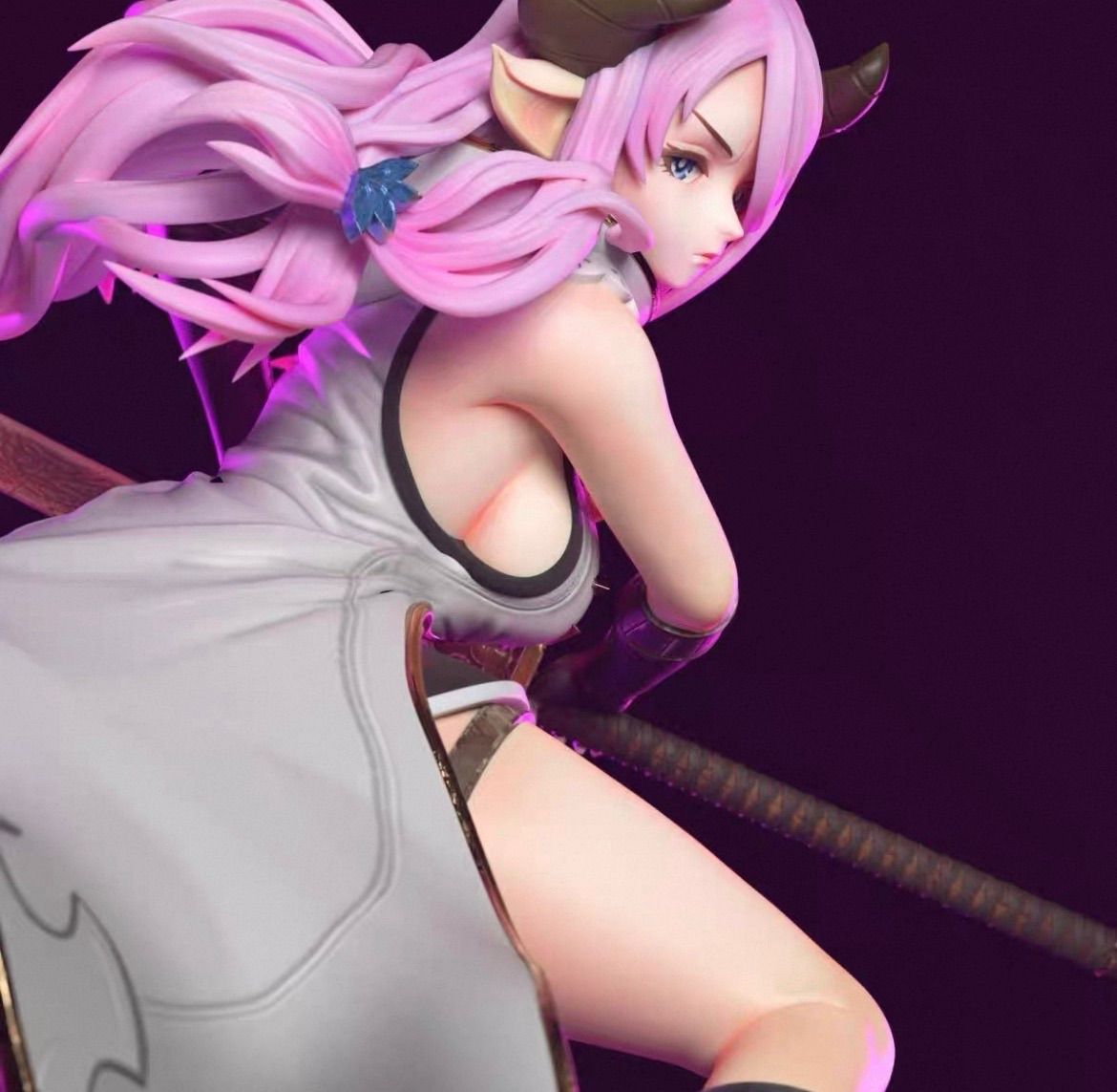 1/10 ガレージキット フィギュア 未塗装 ナルメア 16cm - メルカリ