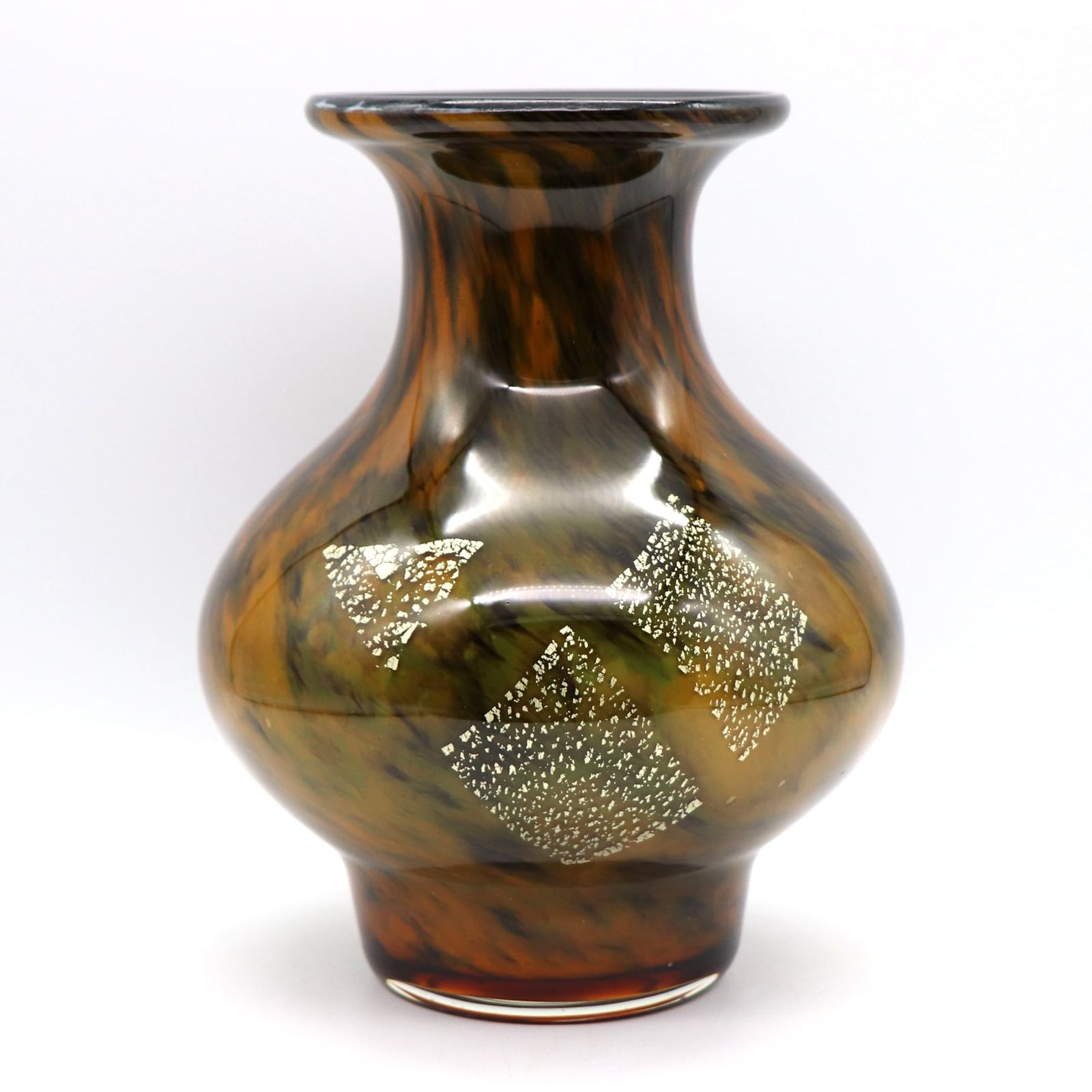 北洋ガラス・津軽びいどろ・花瓶・花器・No.221126-03・梱包サイズ80