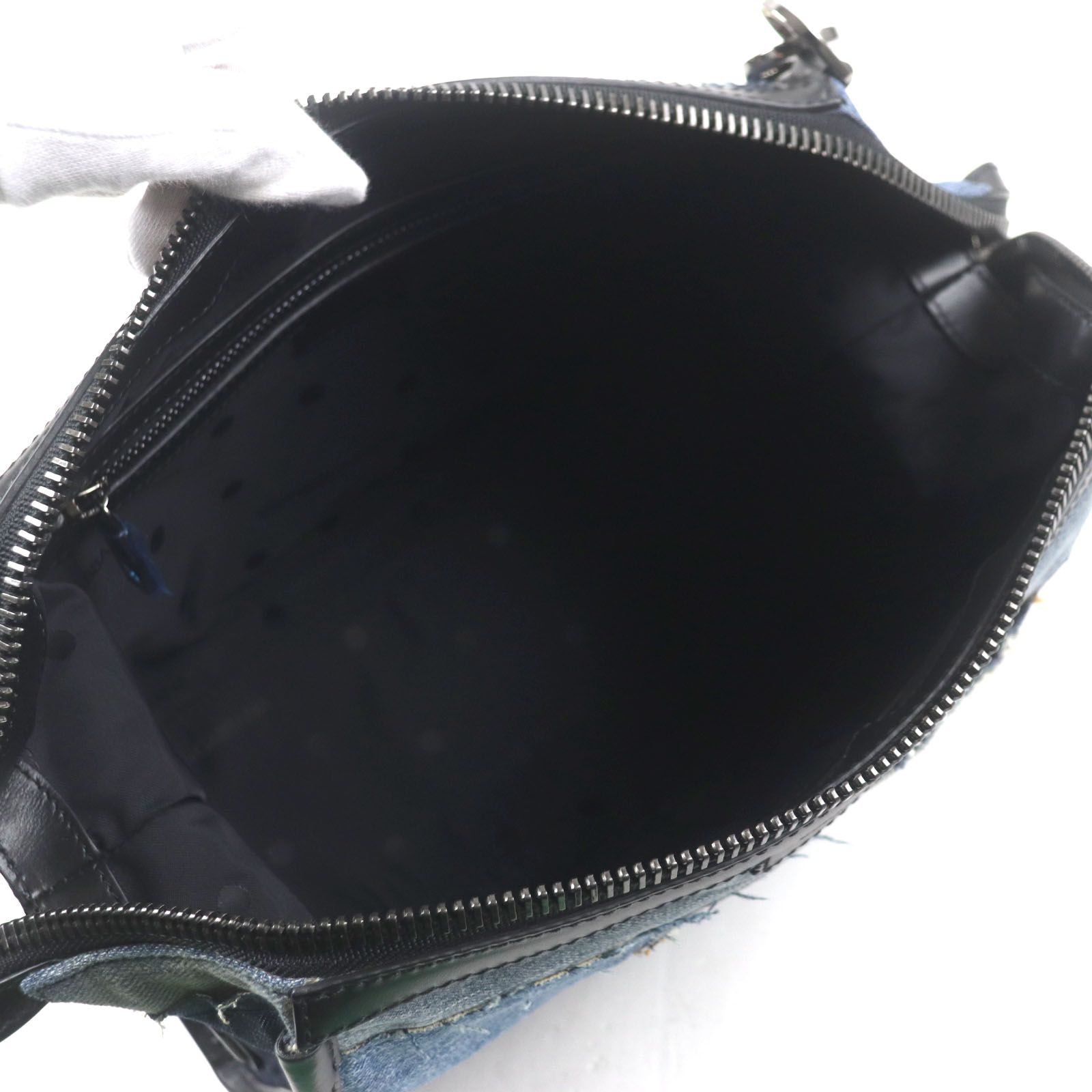 未使用品▽DOLCE&GABBANA ドルチェ＆ガッバーナ パッチワークデニム