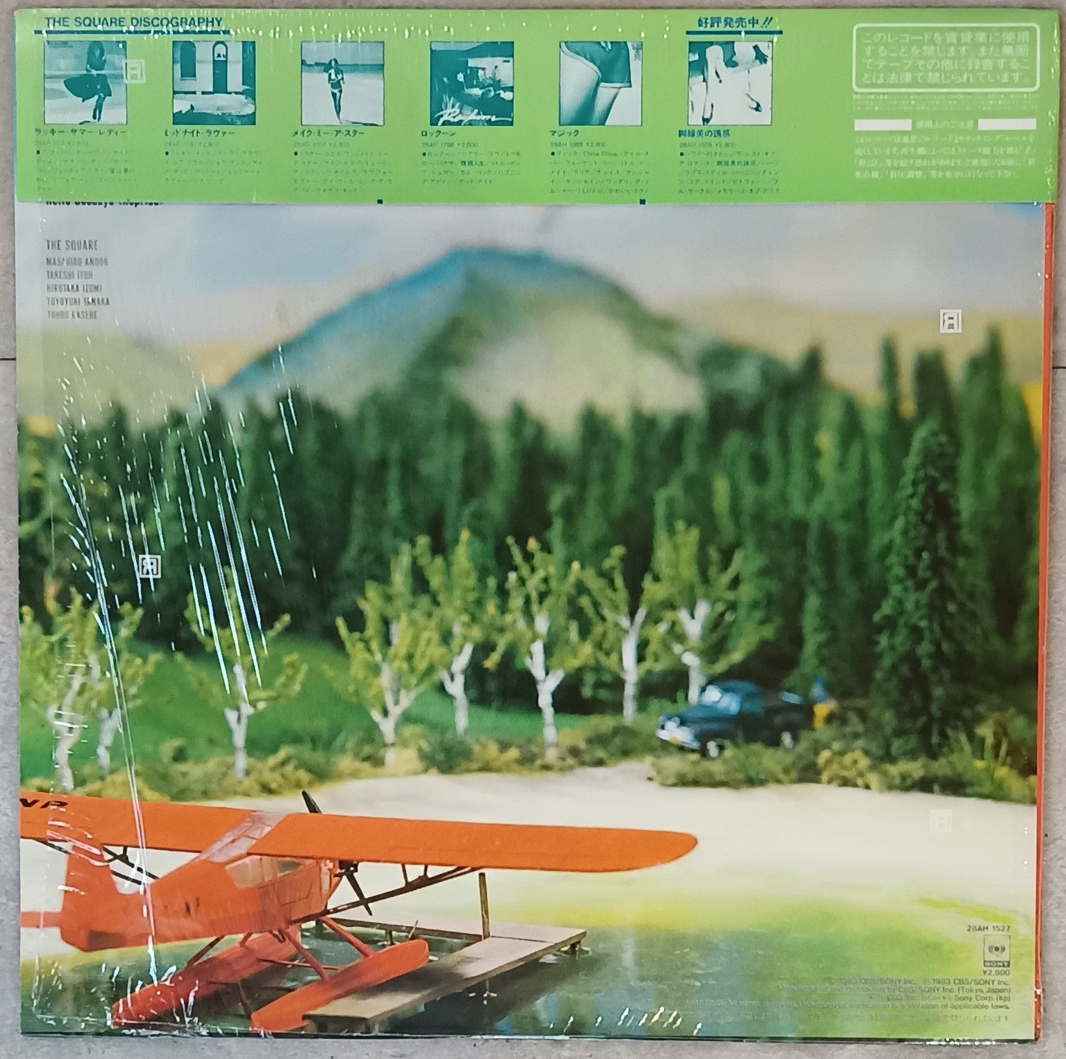 The Square /うち水にRainbow【 LP 】record レコード - メルカリ