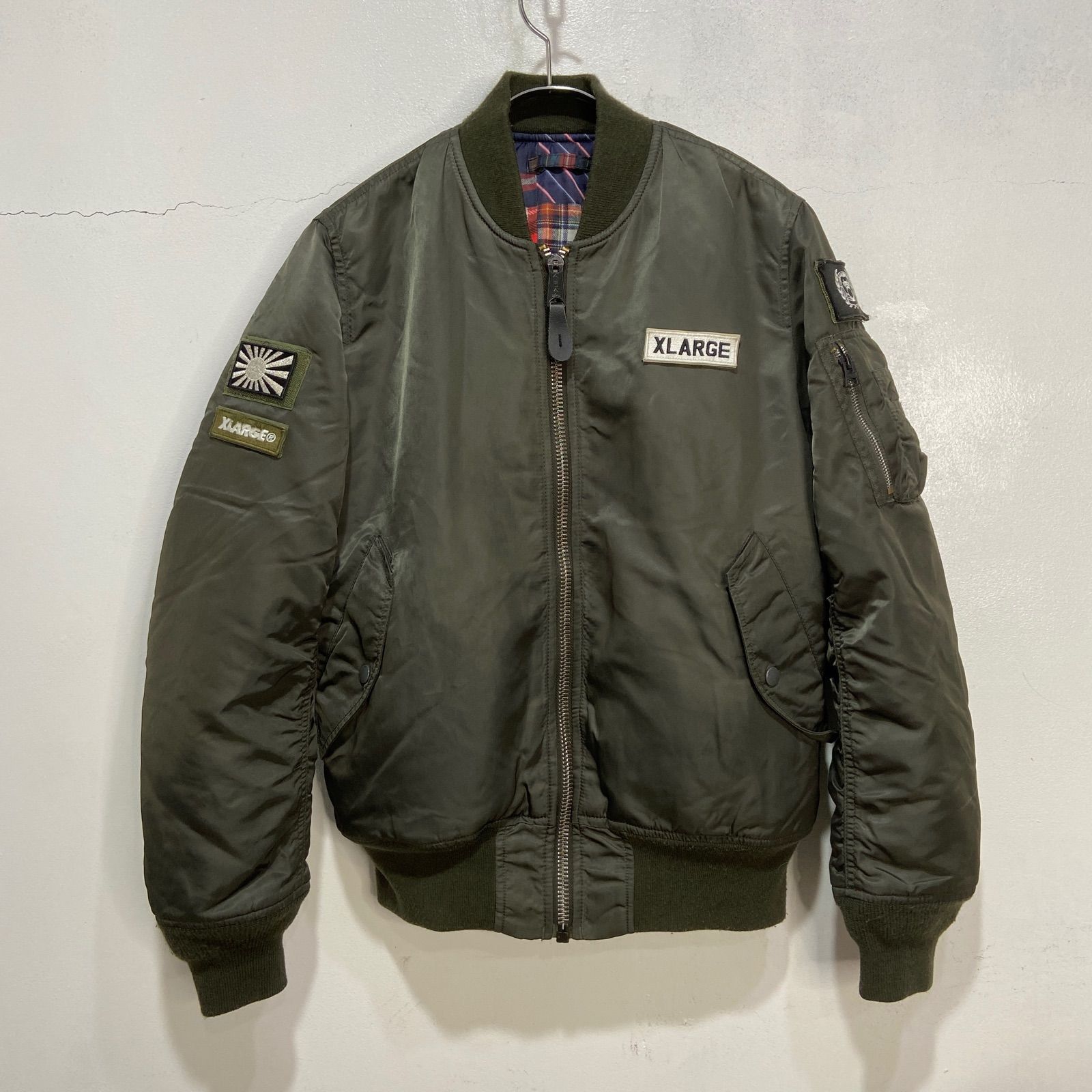 お取り寄せ XLARGE 超新作 コラボma-1 メンズ ALPHA × INDUSTRIES ...