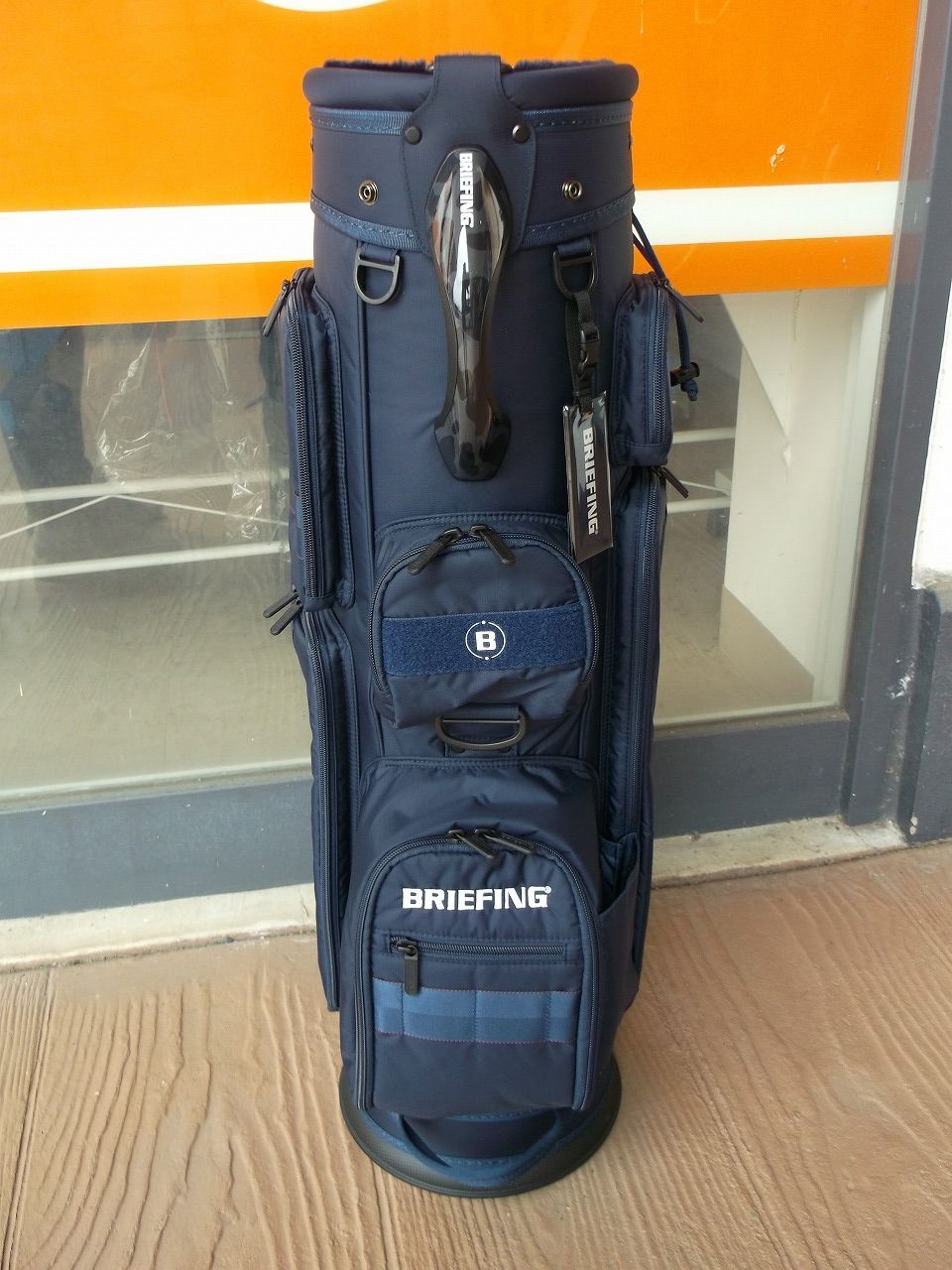 新品 BRIEFING CR-6 #03 キャディバッグ 8.5型 約3.83kg