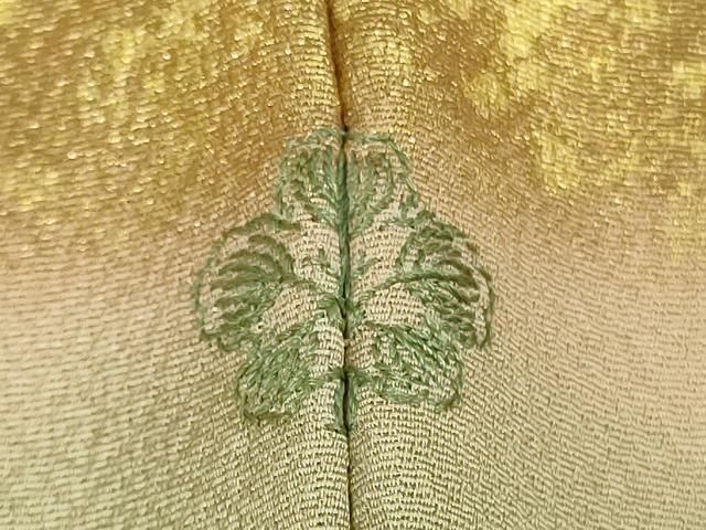 平和屋着物□極上 皇室献上作家 北出与三郎 訪問着 大王松 暈し染め