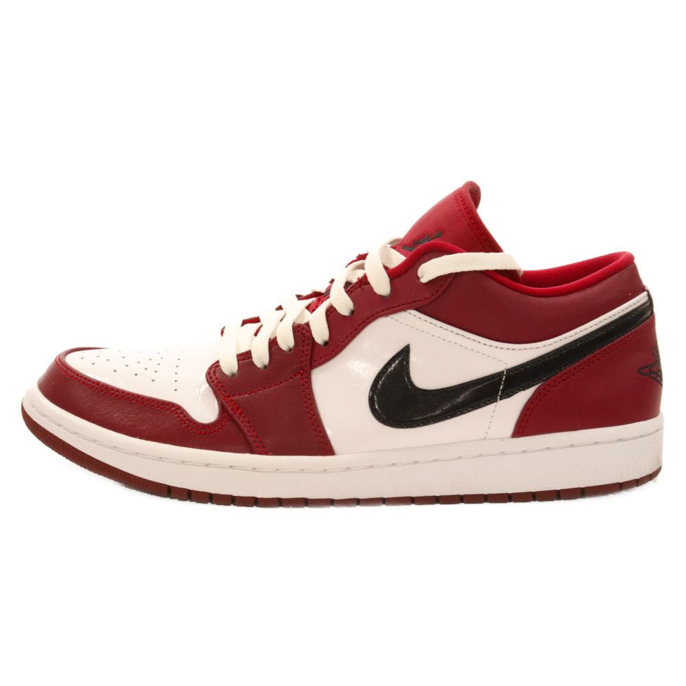 NIKE (ナイキ) AIR JORDAN 1 LOW NOBLE RED エアジョーダン ロー ノーブルレッド ローカットスニーカー レッド  US11/29cm 553558‐604 - メルカリ