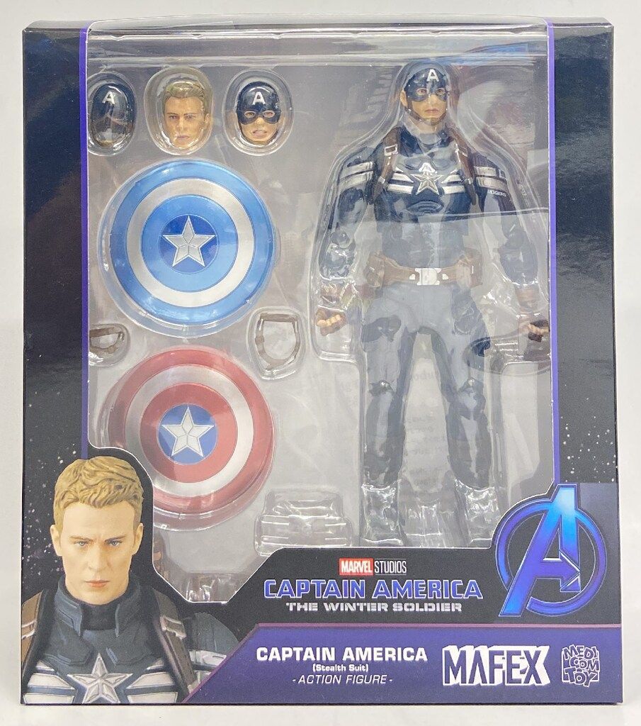 メディコム トイ MAFEX CAPTAIN AMERICA / THE WINTER SOLDIER CAPTAIN AMERICA (STEALTH SUIT) 202
