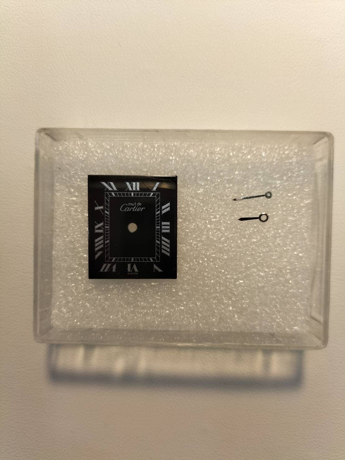 カルティエ マストタンク LM 手巻き Cal.78-1 SV925 革 純正尾錠（GP  