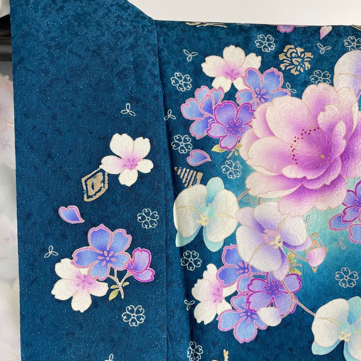 光を纏う河津桜」SMキャンバス 桜風景画 画家painterTMK本人出品