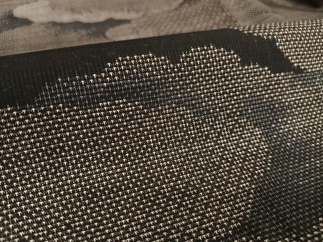 平和屋着物○本場大島紬 150亀甲 雲文 正絹 逸品 未使用 AABA2651np