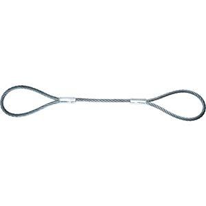 2営業日で発送 TRUSCO トラスコ中山 TRUSCO ワイヤーロープスリング Aタイプ アルミロック 18mmX5m code 8191709