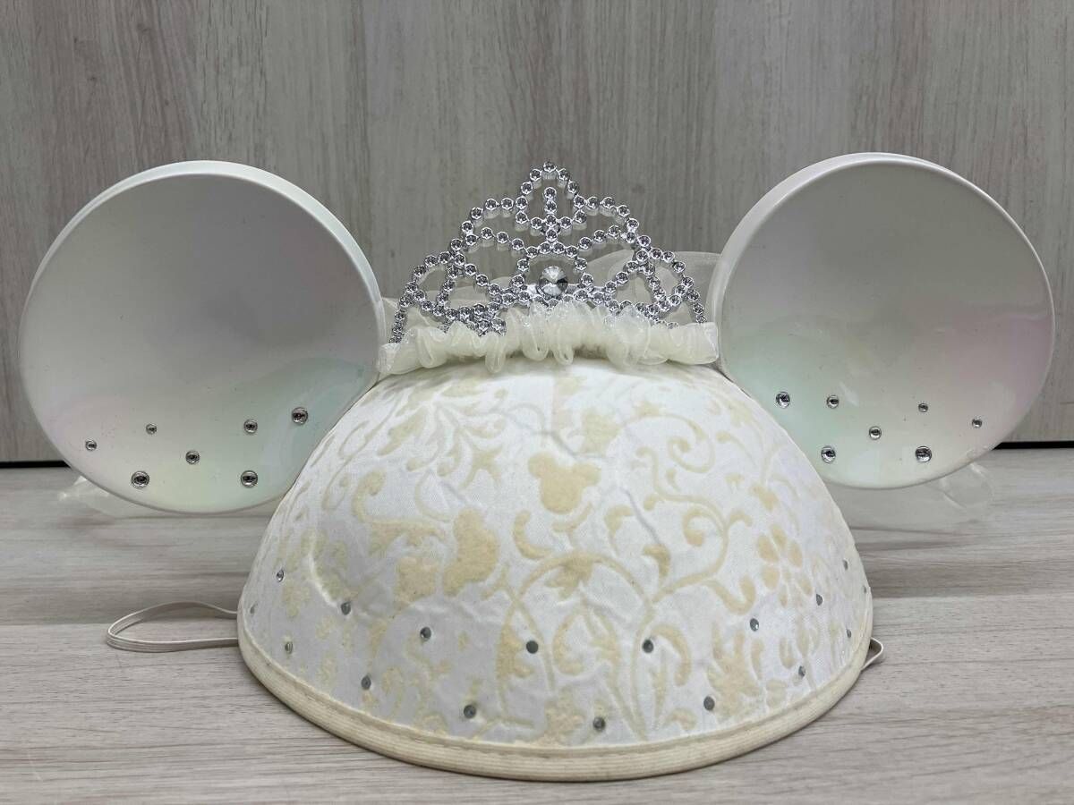 Disney Parks wedding タキシード＆ティアラ イヤーハット サイズ56cm ウエディング 現状品 WWW_IBETON_RU
