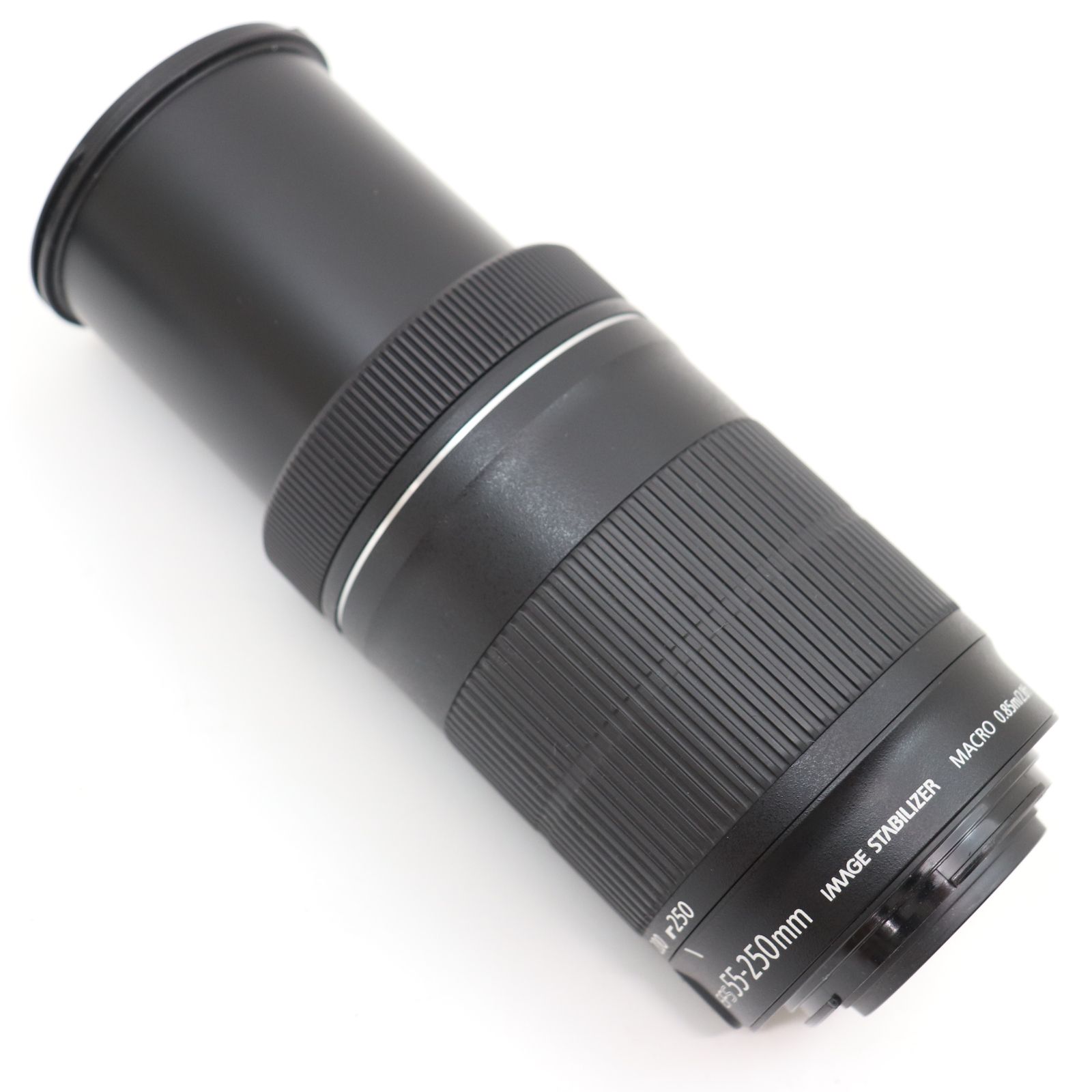 ITTVNYXBBT4I キャノン ZOOM LENS EF-S 55-250mm 1:4-5.6 IS STM MACRO 0.85M/2.8ft  カメラ レンズ