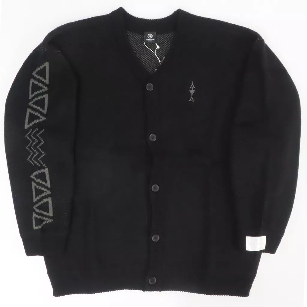 【ヰ世界情緒】カーディガン Lサイズ ヰ世界情緒展Ⅱ アウターウェア ヰ世界情緒衣裳モチーフ カーディガン ブラック L