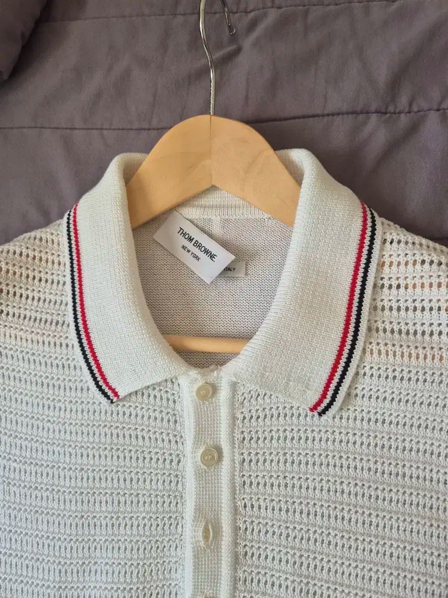 Thom Browne(トム・ブラウン) 24 ss コットンポロ 1 サイズ メンズ T