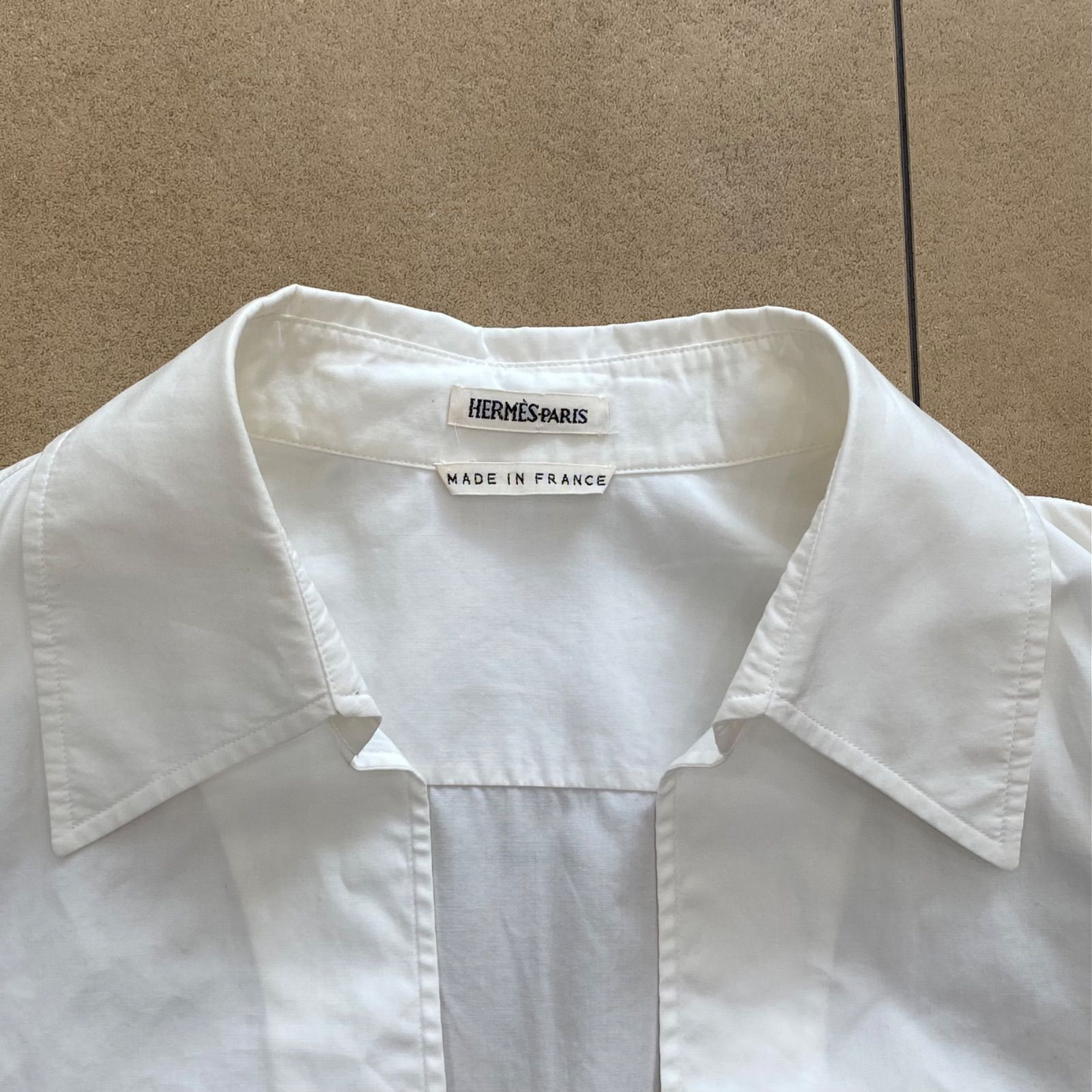 極美品 希少 HERMES エルメス マルジェラ期 ヴァルーズ シャツ 
