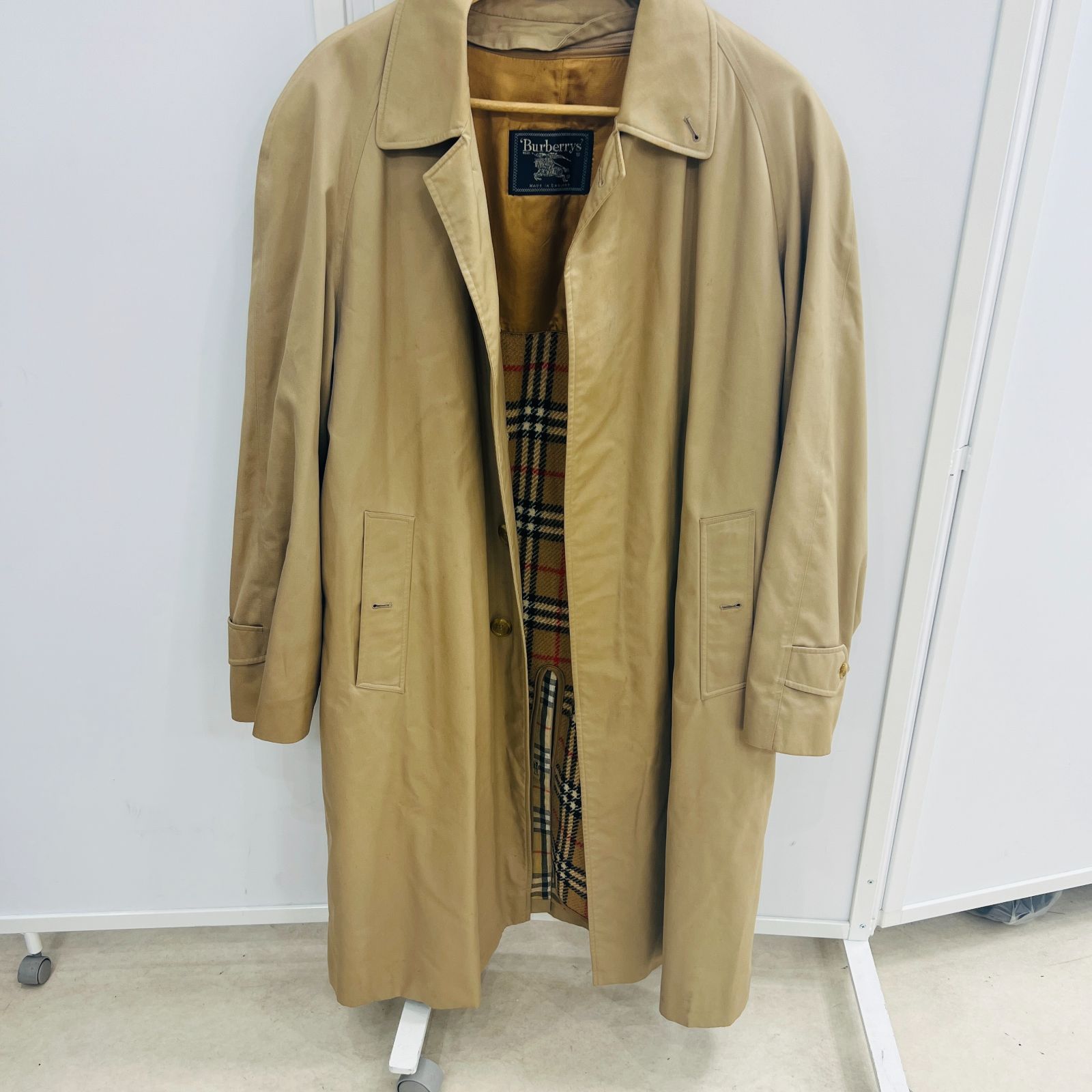 A 古着 バーバリー Burberry トレンチコート コート 冬服 メンズ レディース 冬服