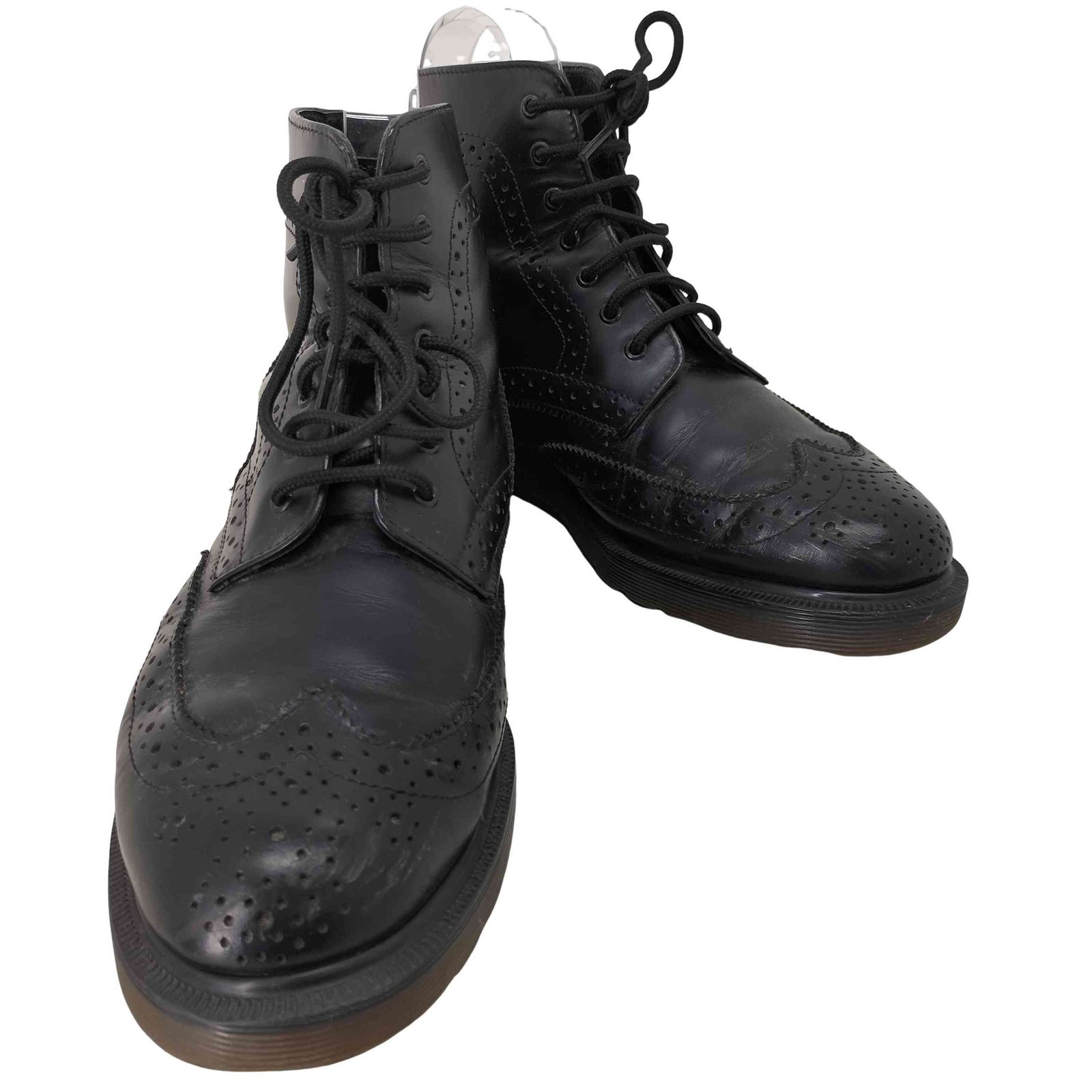 Dr.Martens 厚底ブーツ UK4 ウイングチップ レースアップ 3989