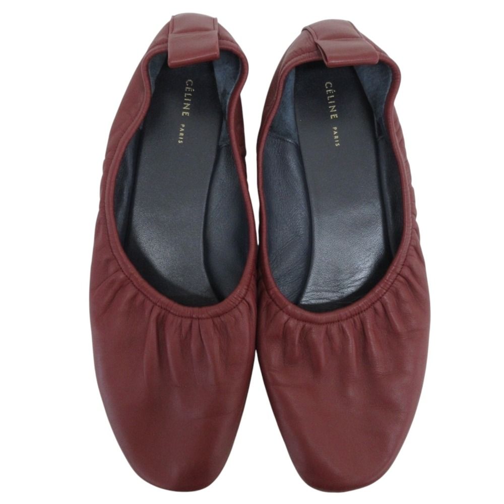 良品 CELINE セリーヌ フィービー期 ソフトバレリーナ フラット
