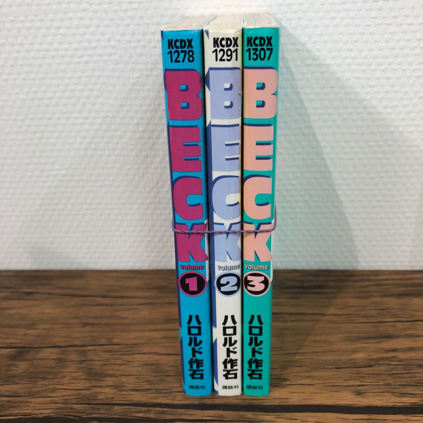 BECK 1〜3巻 2巻のみ初版/ハロルド作石/250379-YP/GF08921