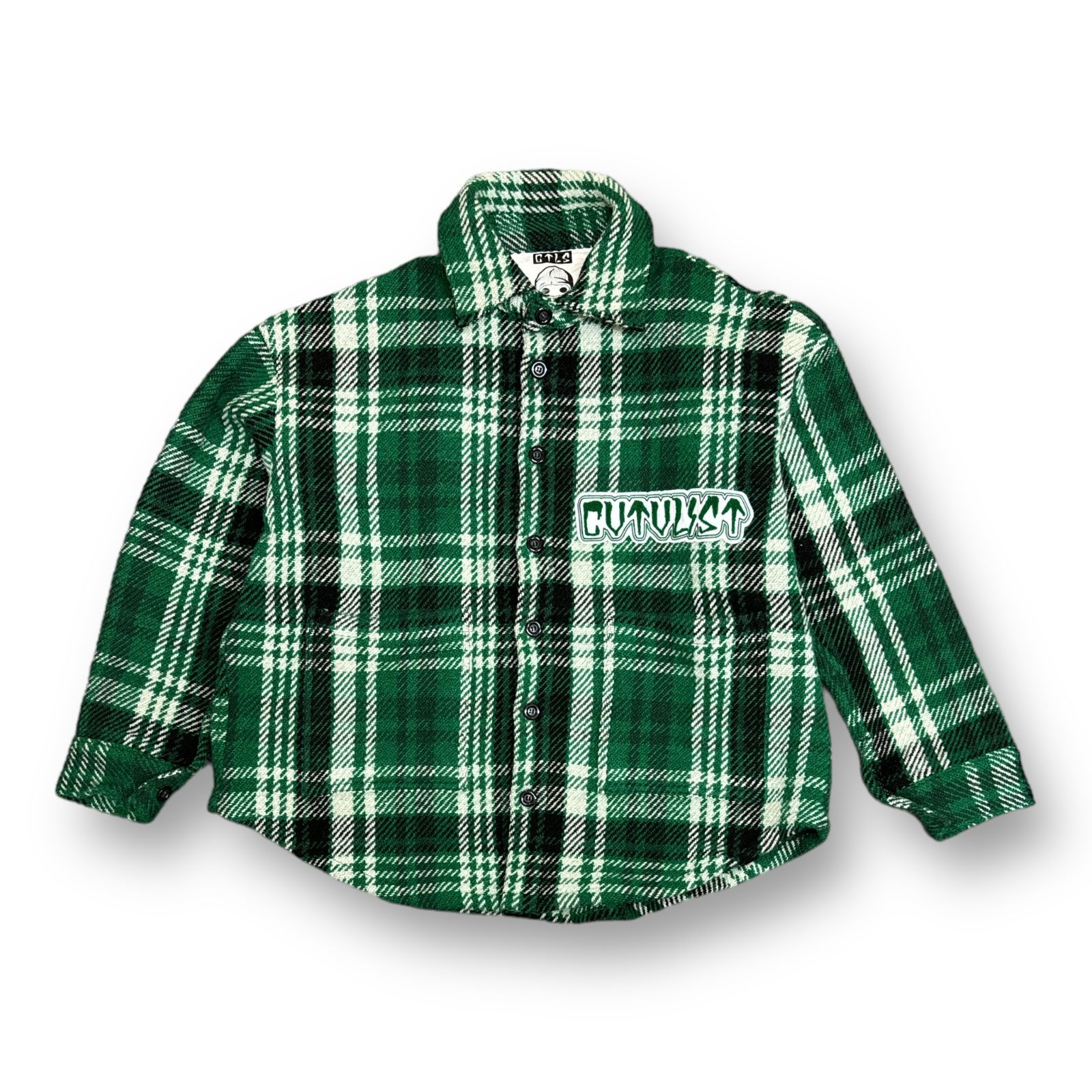 定価77000円 CVTVLIST Rope check shirts ロープチェック シャツ 