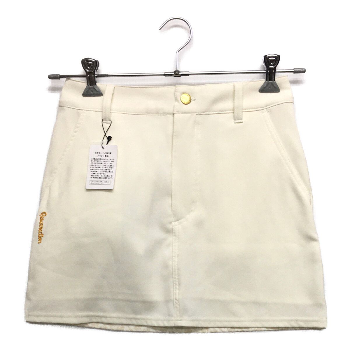 半額！※新品未使用タグ付き※レザレクション　スカート 未使用品 レディース レザレクション Resurrection スカート M 白