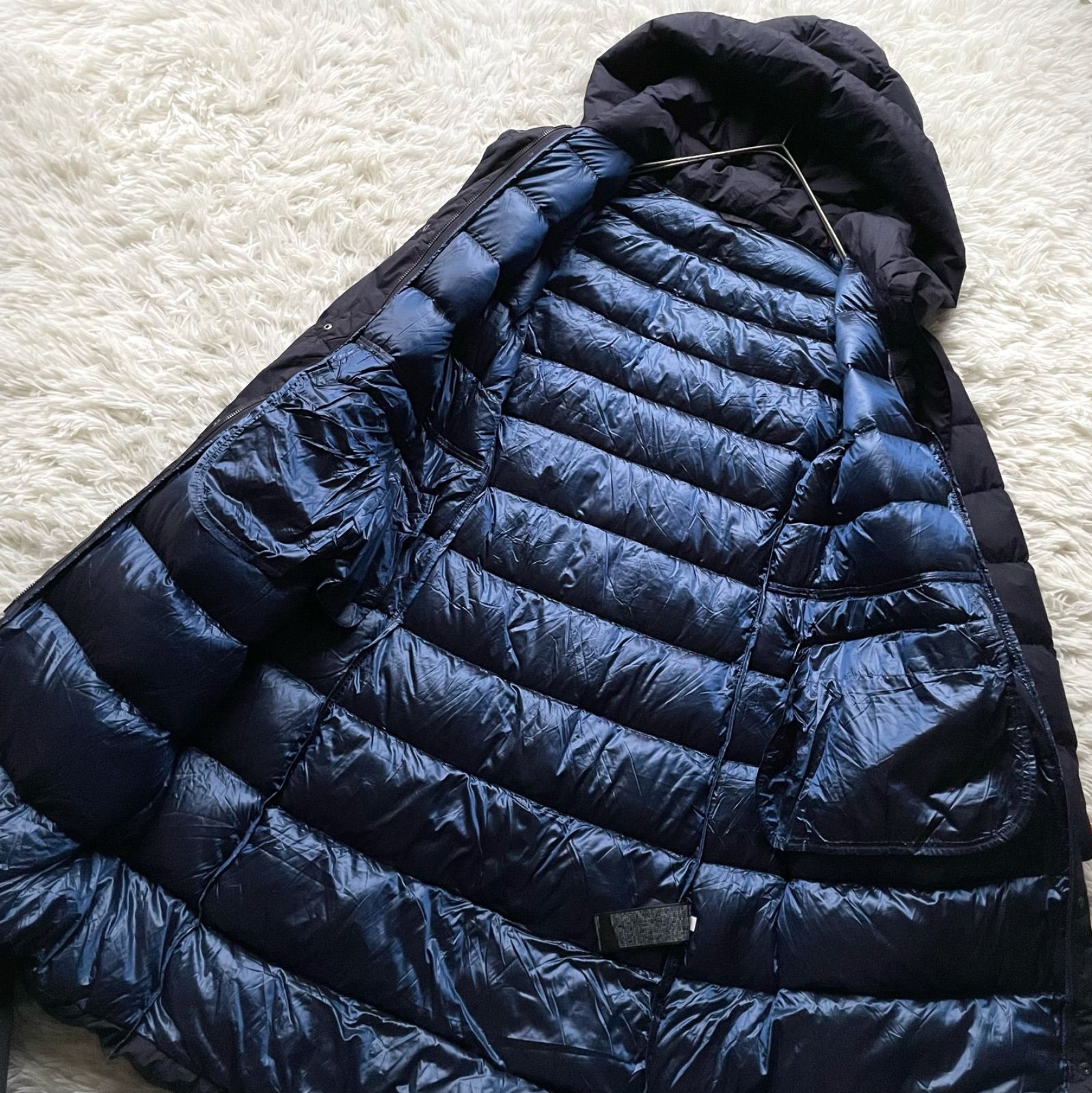 美品✨+J ジルサンダー ウルトラライトダウンコート ロング丈 L