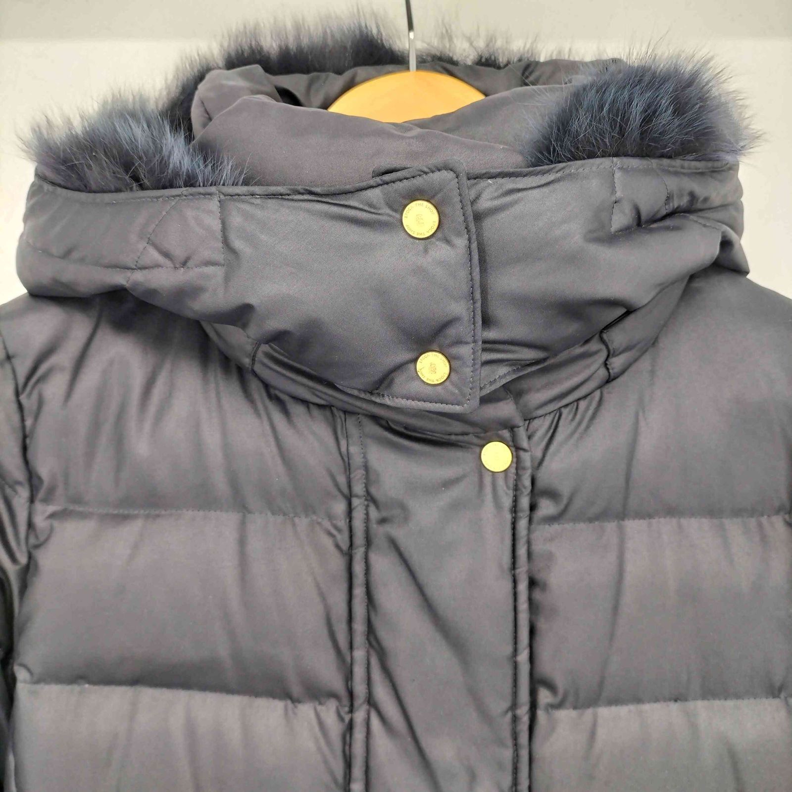 エポカ Epoca フォックスファーフーデッドダウンコート レディース 40 GULLKHAN_COM