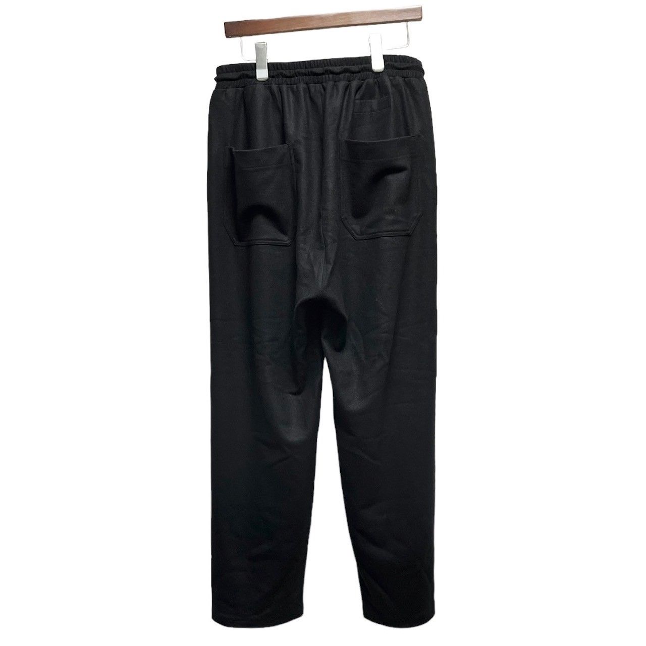 ANCELLM アンセルム 23AW WOOL JERSEY STRAIGHT PANTS ウール 